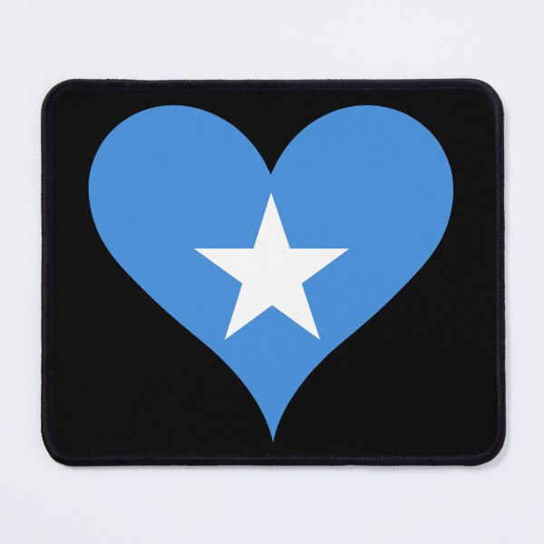 Item preview, Somalia Heart Flag - Somali Pride & Unity designed and sold by NTGUILTY.