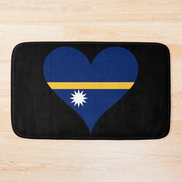 Item preview, Nauru Heart Flag - Nauruan Pride & Heritage designed and sold by NTGUILTY.