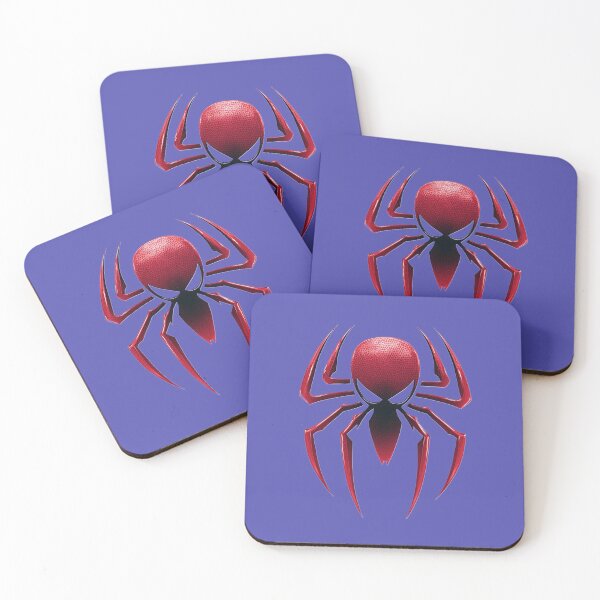 Item preview, Stylized red spider emblem with intense eyes and modern design designed and sold by LoomisDreams.