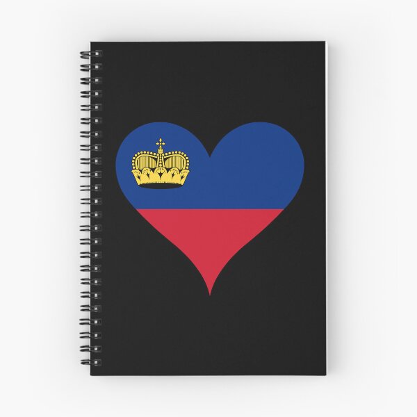 Item preview, Liechtenstein Heart Flag - Fürstentum Pride designed and sold by NTGUILTY.