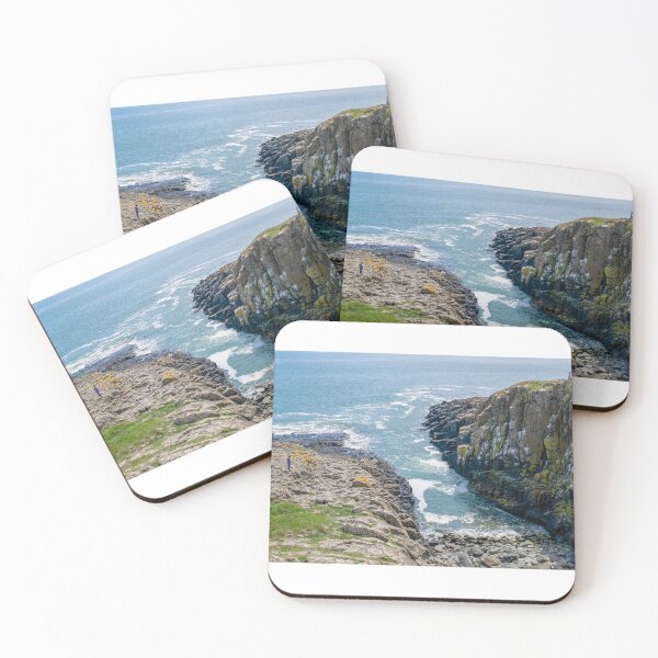 Item preview, The rugged Northumberland coast near Dunstanburgh. designed and sold by David Vincent.