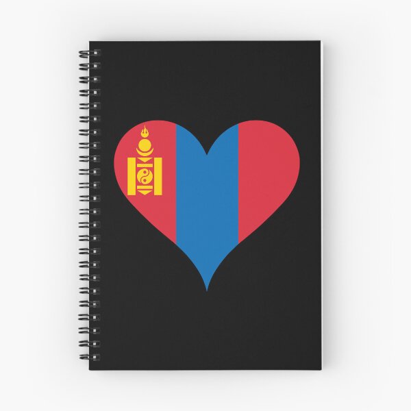 Item preview, Mongolia Heart Flag - Soyombo Pride designed and sold by NTGUILTY.
