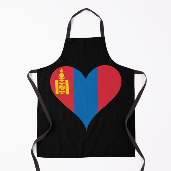 Item preview, Mongolia Heart Flag - Soyombo Pride designed and sold by NTGUILTY.
