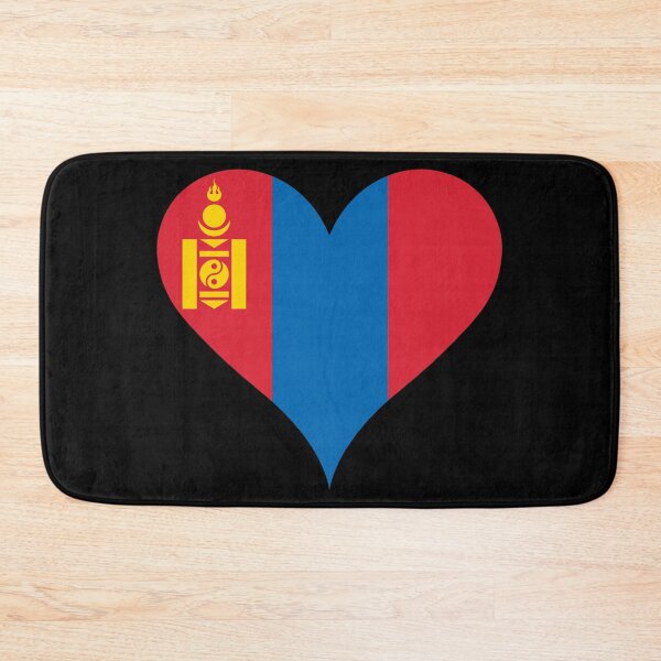 Item preview, Mongolia Heart Flag - Soyombo Pride designed and sold by NTGUILTY.