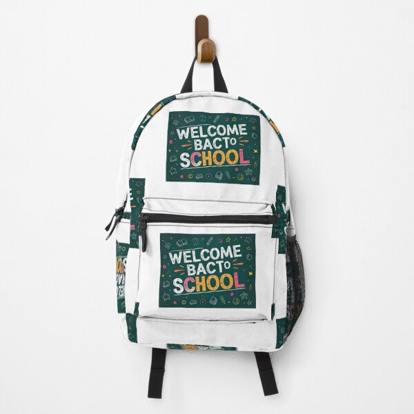 Item preview, Welcome Back to School - Colorful Chalkboard Style designed and sold by Lyesink.