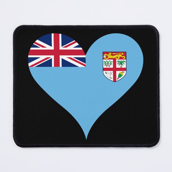 Item preview, Fiji Heart Flag - Pacific Pride designed and sold by NTGUILTY.