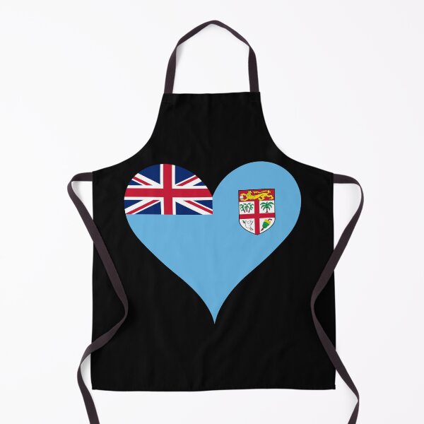 Item preview, Fiji Heart Flag - Pacific Pride designed and sold by NTGUILTY.