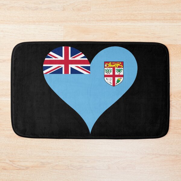 Item preview, Fiji Heart Flag - Pacific Pride designed and sold by NTGUILTY.