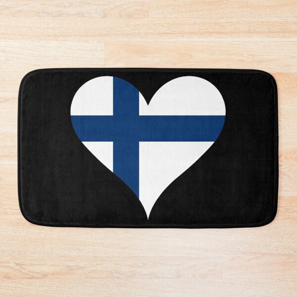 Item preview, Finland Heart Flag - Suomi Pride designed and sold by NTGUILTY.