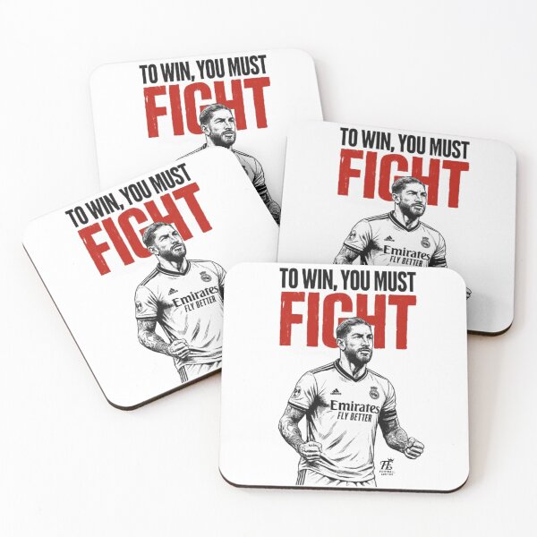 Item preview, Sergio Ramos "To Win, You Must Fight" — Inspirational Quote | FE Football Empire designed and sold by Football Empire.
