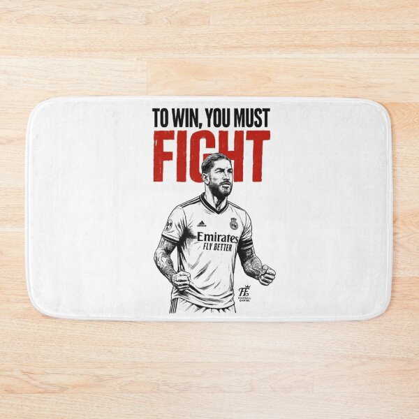 Item preview, Sergio Ramos "To Win, You Must Fight" — Inspirational Quote | FE Football Empire designed and sold by Football Empire.