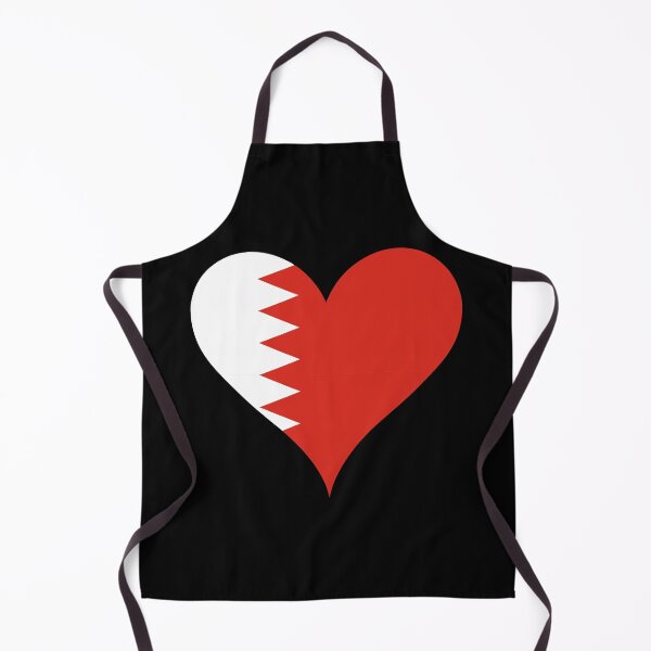 Item preview, Bahrain Heart Flag - Five Pillars of Islam designed and sold by NTGUILTY.