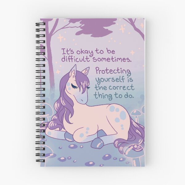 Item preview, "It's Okay to Be Difficult Sometimes" Calm Horse designed and sold by thelatestkate.