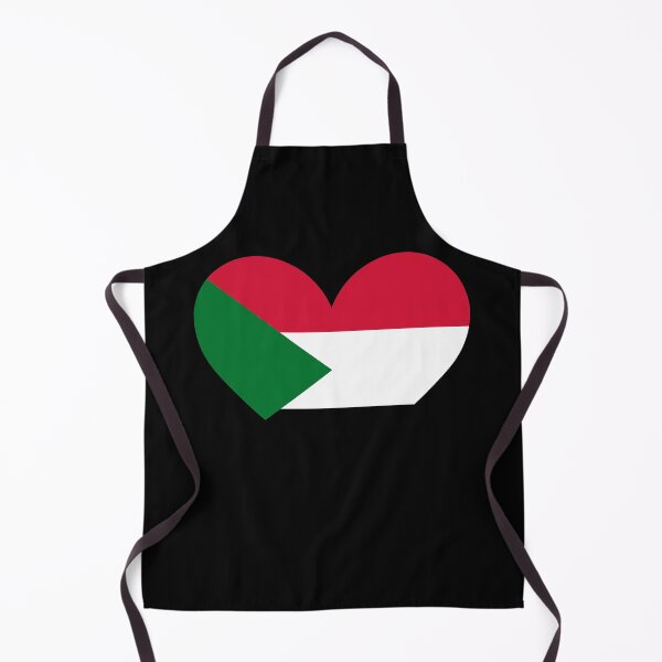 Item preview, Sudan Heart Flag - Land of Black People Heritage designed and sold by NTGUILTY.