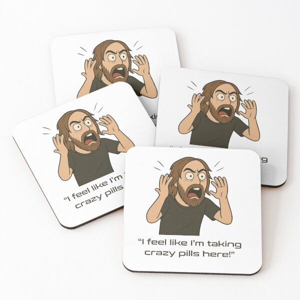Item preview, Asmongold Crazy Pills designed and sold by Asmongold Merch.