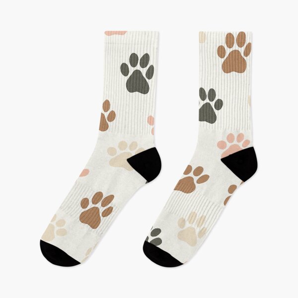 Item preview, Seamless Cat Paw Print Pattern – Cute Neutral Pet Lover Design designed and sold by Light and Line Design.