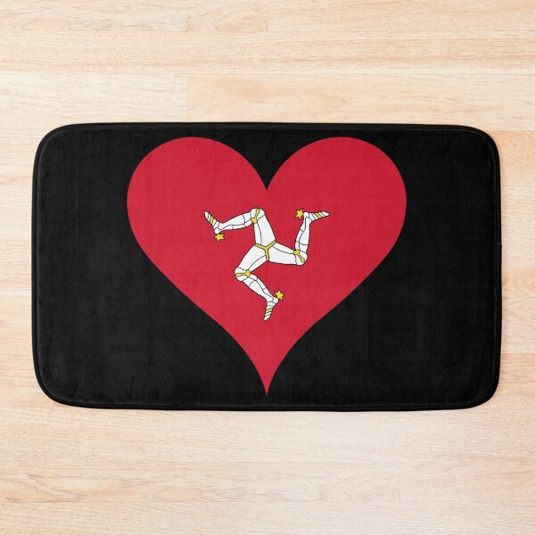 Item preview, Isle of Man Heart Flag - Whichever You Throw Me, I Stand designed and sold by NTGUILTY.