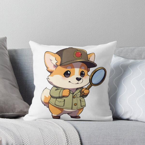 Item preview, Corgi Detective — Magnifying Mission designed and sold by ChibiFusion.