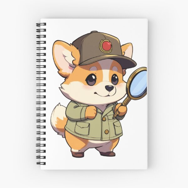 Item preview, Corgi Detective — Magnifying Mission designed and sold by ChibiFusion.