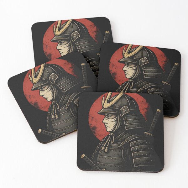 Item preview, Samurai Warrior with Crimson Sun designed and sold by Amr Siam.