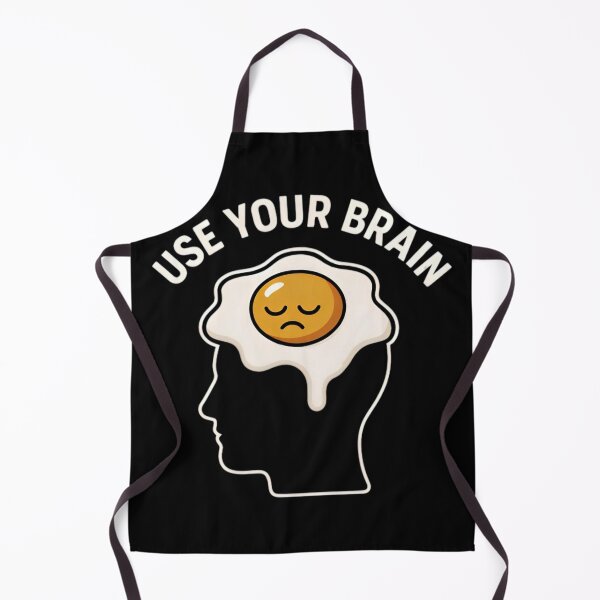 Item preview, Brain Fried Egg Funny Design designed and sold by Amr Siam.