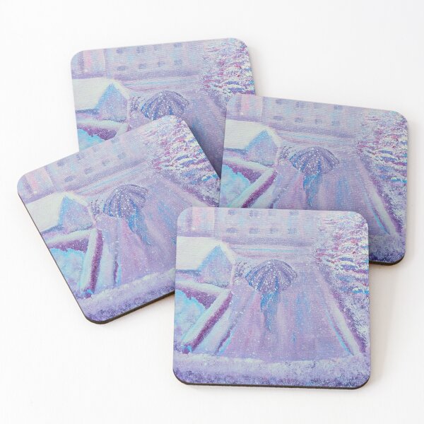 Item preview, Winter stroll down Main St designed and sold by CathyWilliamsArt.