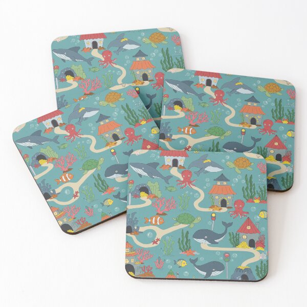 Item preview, Underwater Town designed and sold by MySignatureItems.