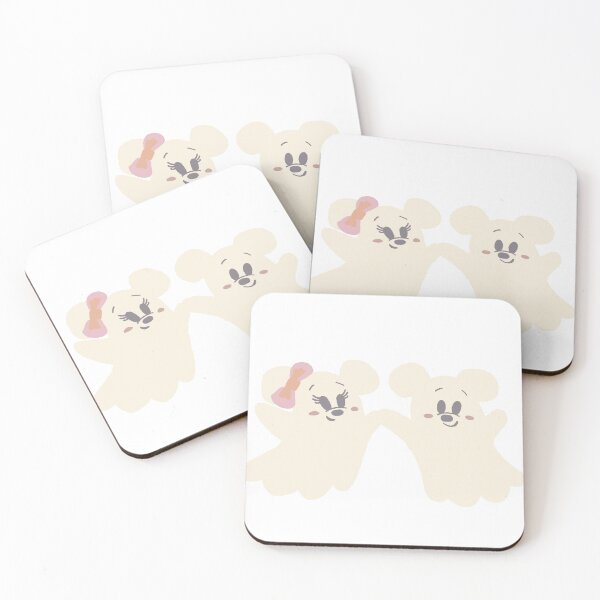 Item preview, Mickey and Minnie ghosts designed and sold by Ymaoy.
