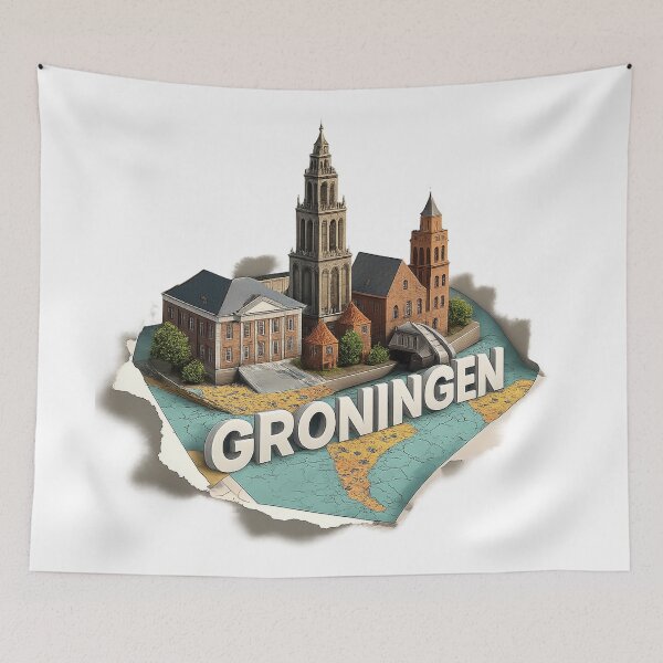 Item preview, Groningen map designed and sold by Kogart.
