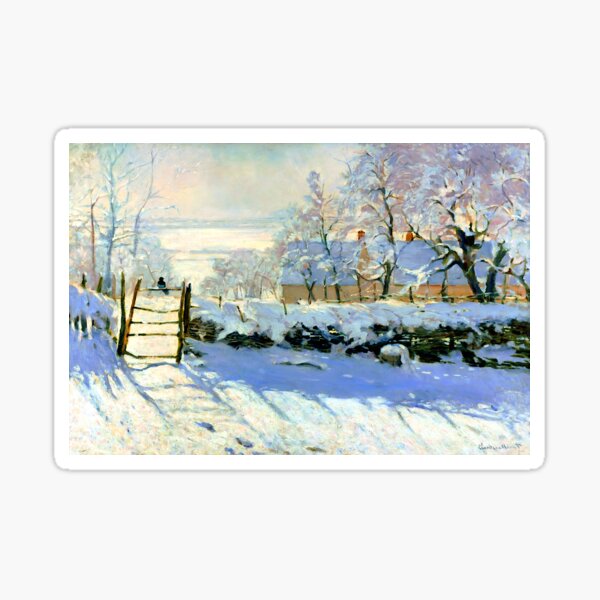 Item preview, Claude Monet - Mapie in the Snow designed and sold by Jon-Baran.