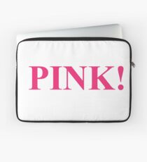 A Study In Pink Laptop Sleeve
