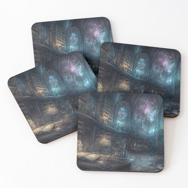 Item preview, Enchanted Library of Forgotten Knowledge designed and sold by oanaunciuleanu.