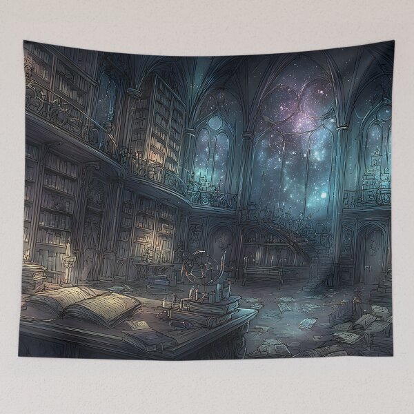 Item preview, Enchanted Library of Forgotten Knowledge designed and sold by oanaunciuleanu.