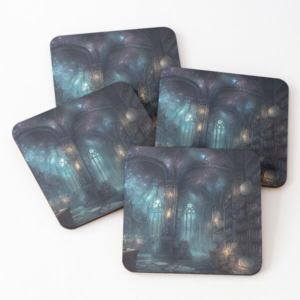 Item preview, Enchanted Library of Forgotten Knowledge designed and sold by oanaunciuleanu.