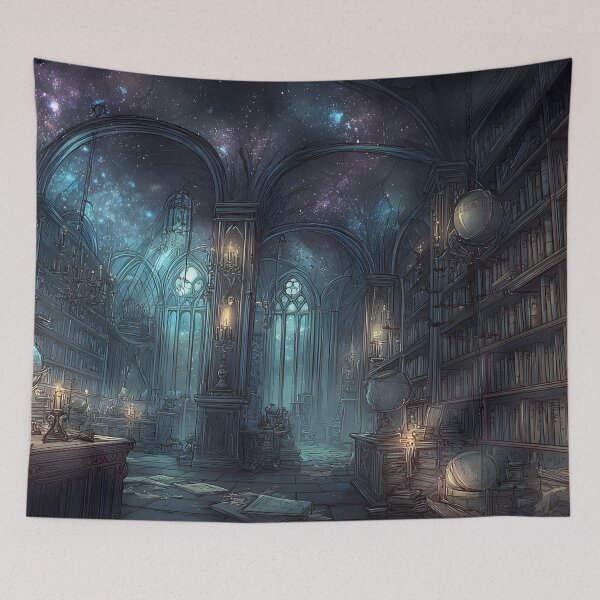 Item preview, Enchanted Library of Forgotten Knowledge designed and sold by oanaunciuleanu.