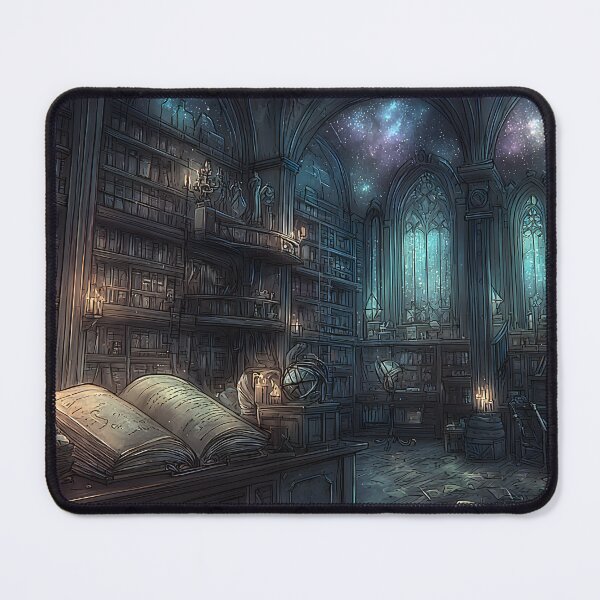 Item preview, Enchanted Library of Forgotten Knowledge designed and sold by oanaunciuleanu.