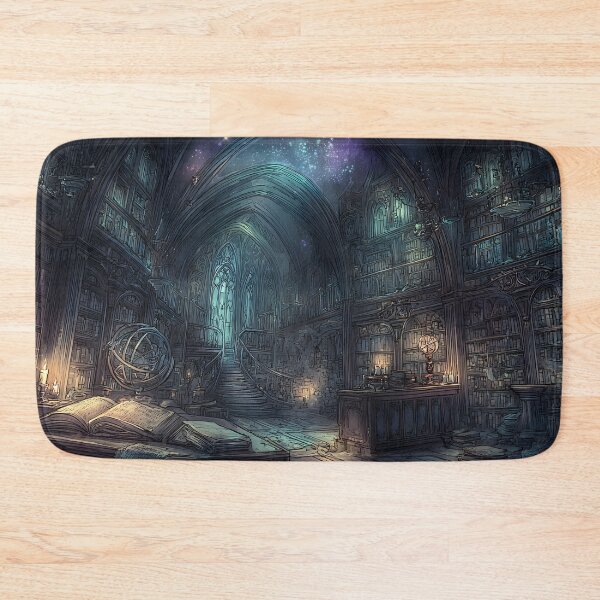 Item preview, Enchanted Library of Forgotten Knowledge designed and sold by oanaunciuleanu.