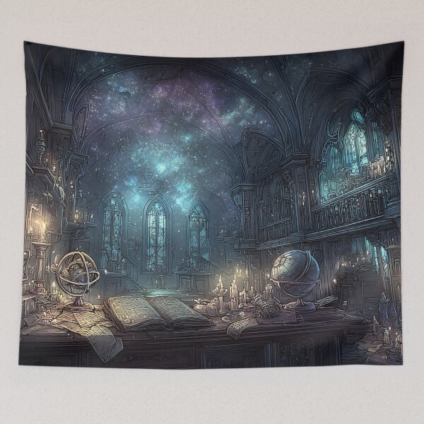 Item preview, Enchanted Library of Forgotten Knowledge designed and sold by oanaunciuleanu.
