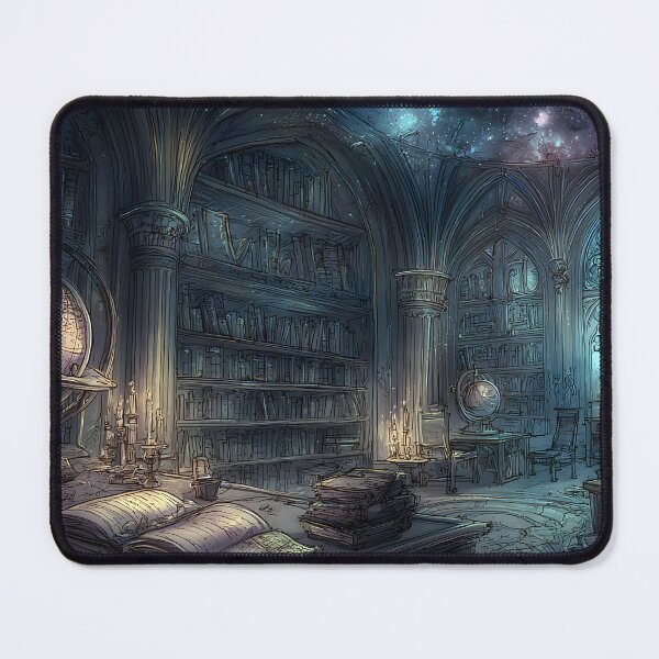 Item preview, Enchanted Library of Forgotten Knowledge designed and sold by oanaunciuleanu.
