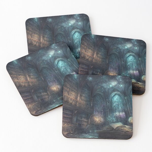 Item preview, Enchanted Library of Forgotten Knowledge designed and sold by oanaunciuleanu.