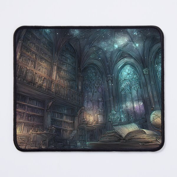 Item preview, Enchanted Library of Forgotten Knowledge designed and sold by oanaunciuleanu.