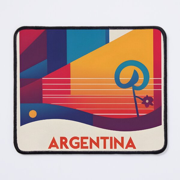 Item preview, Godoy Cruz Argentina Vintage Travel Tourism 2 designed and sold by TravelersGems.