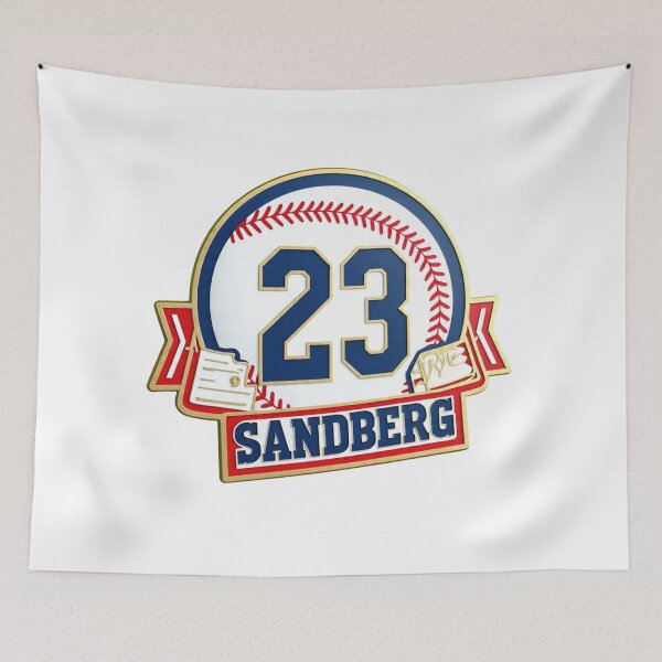 Item preview, Ryne Sandberg 23 Jersey Number Circle Print designed and sold by hakiseller.