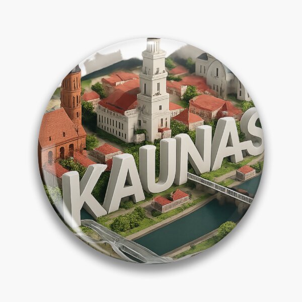 Item preview, Kaunas map designed and sold by Kogart.
