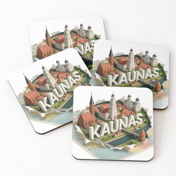Item preview, Kaunas map designed and sold by Kogart.
