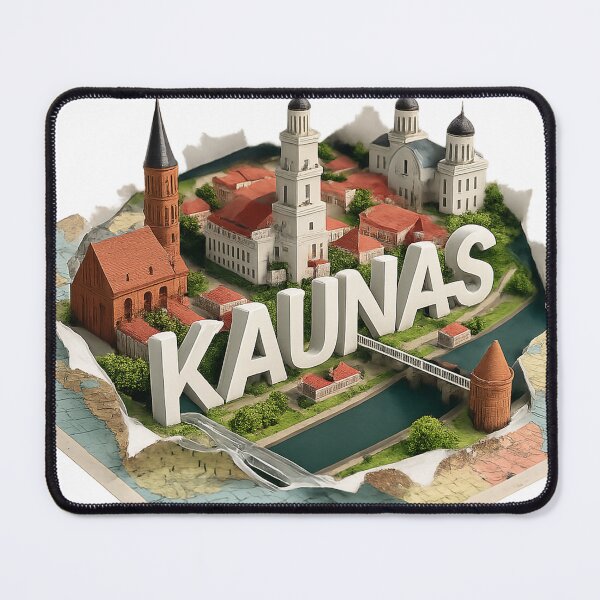 Item preview, Kaunas map designed and sold by Kogart.