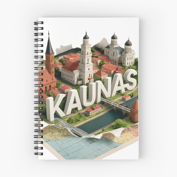 Item preview, Kaunas map designed and sold by Kogart.