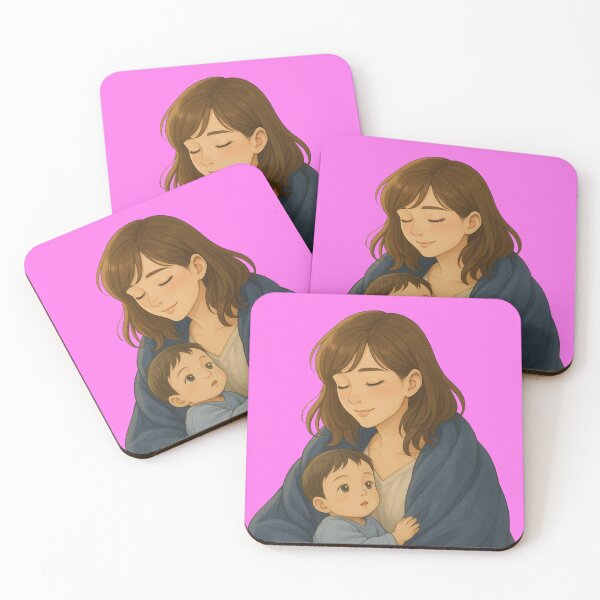 Item preview, Wrapped in Love | Mom and Baby cozy moment designed and sold by Together-in-calm.