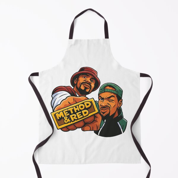 Item preview, Method & Red Graffiti Style Sticker | 90s Rap Legends Artwork designed and sold by KyleStGermain.