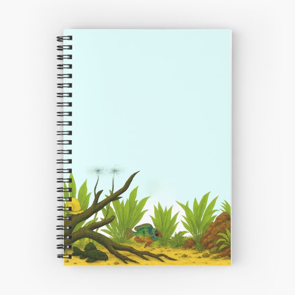 Item preview, Freshwater Aquarium Landscape With Fish and Plants designed and sold by AnotherFemaleHuman.